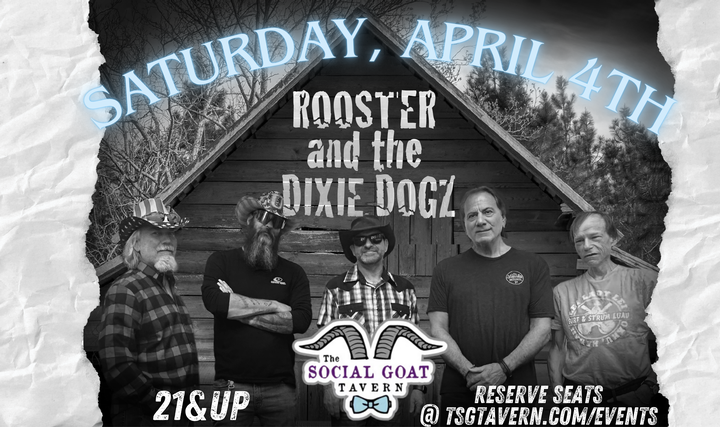 Rooster & The Dixie Dogs Live in Vinny's Lounge